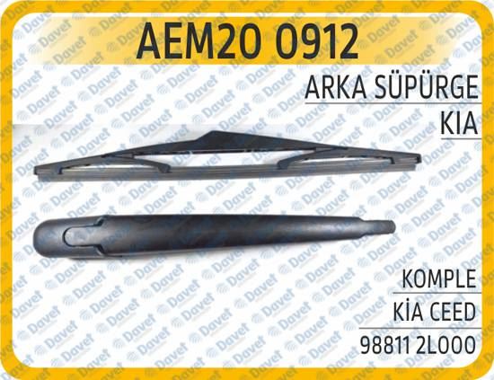 AEM 200912 Arka Silecek Supurgesi Komple Kia Ceed